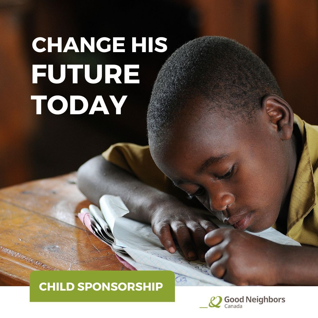hellogncanada's tweet photo. 🌟 Empower a child, change a life! 🌍❤️ Join us in making a difference through our Child Sponsorship Program. Together, we can provide hope, education, and a brighter future for children in need. 📚 #SponsorAChild #GoodNeighborsCanada #BrighterFutures https://t.co/l1d5NfWkXJ https://t.co/h1Nul1Q8RC