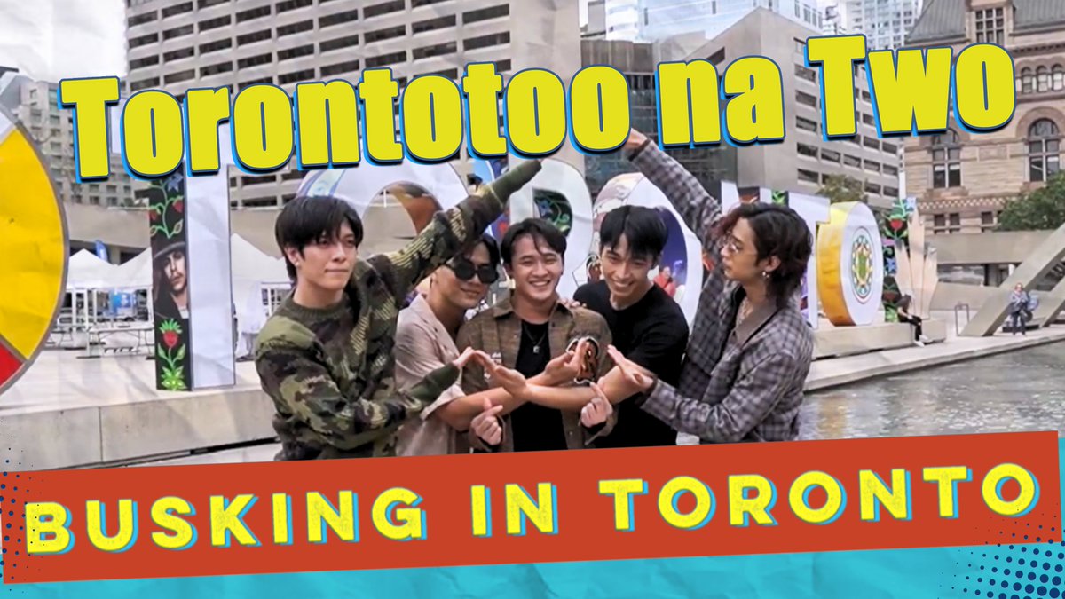 #BGYO |  Watch our Canada Journey in our #BGYO_TORONTOtooNaTwo Vlog! ✨ Join us in our busking adventure across various spots in Toronto! Plus, our very first Canadian interview 🍁 

EP. 2: Busking in Toronto
🎥 youtu.be/YaQOjjf7wjA

#1MXToronto