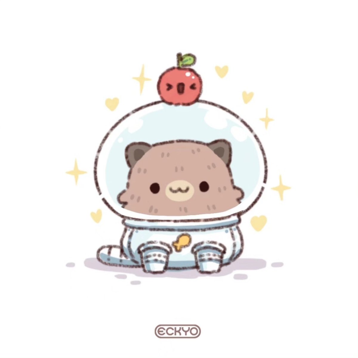 Eckyo8's tweet image. Outer space has always held a special place in my heart, a realm of infinite wonder and endless adventure ✨️
With a pencil in my hand, I embarked on a fun journey. The result? This cute astronaut cat, ready to conquer the outer space with its trusty apple! 😂
#astronautcat