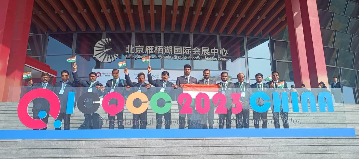 sailrsp1's tweet image. Uday Quality Circle team of SAIL, RSP wins Gold in the 48th International Convention on Quality Control Circles 2023 held at China. 
#SAIL #RSP #qualitycircle #Gold #ICQC