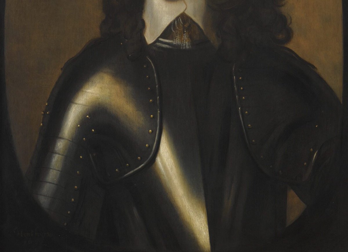 OldPortraiture's tweet photo. Born #OnThisDay in 1592: Dutch painter #GerardvanHonthorst (1592-1656)

Portrait of William, 1st baron and earl of craven (1608-1697), 1640s

#Honthorst #DutchBaroque https://t.co/lan1d1kLac