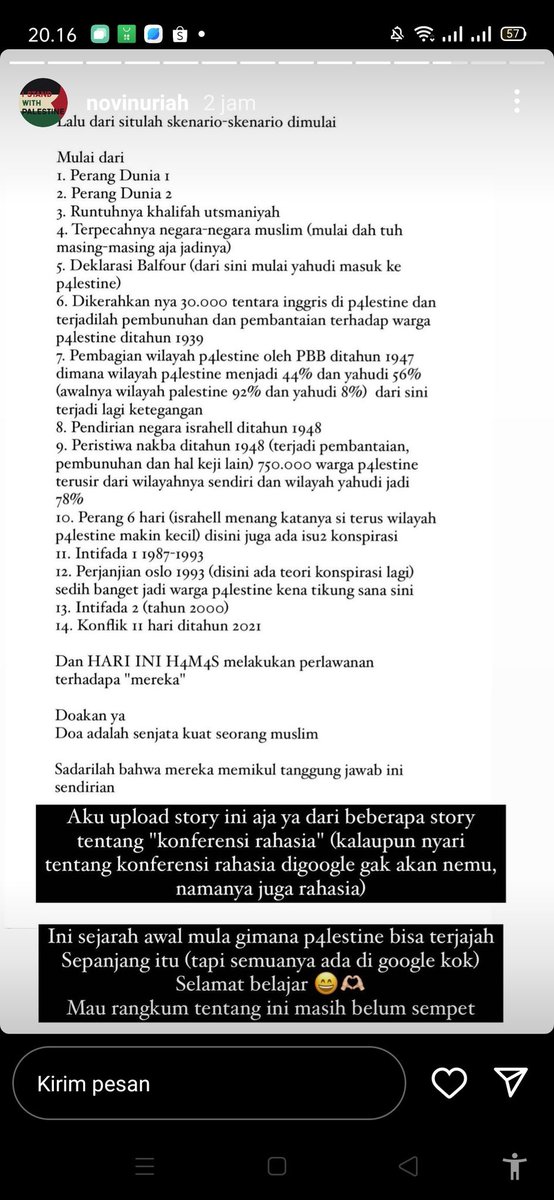 manggalakurnia's tweet photo. masuk akal memang yang diomongin dia, ini timelinenya memang ada andil Inggris juga.

nomor 5 dan nomor 6, Deklarasi Balfour adalah pernyataan terbuka yang dikeluarkan Pemerintah Inggris pada tahun 1917 semasa Perang Dunia I, mengumumkan dukungan bagi pembentukan sebuah "kediaman nasional bagi bangsa Yahudi" di Palestina.

foto ke 2 juga menarik

memang aneh aja yang masih dukung Israhell, orang jelas2 semua dibunuhin sama mereka gak peduli agamanya apaan, umurnya berapa.