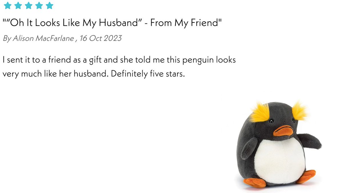 "“Oh It Looks Like My Husband” - From My Friend"