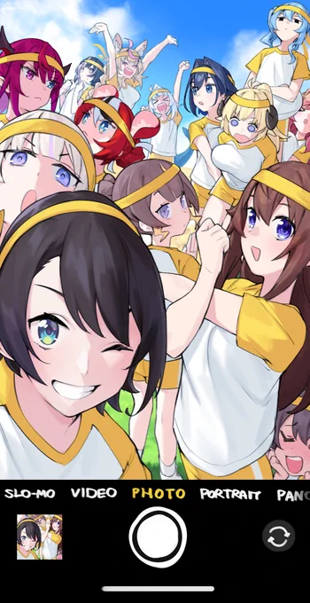 go team yellow #ホロライブ大運動会2023 #プロテインザスバル #IRySart