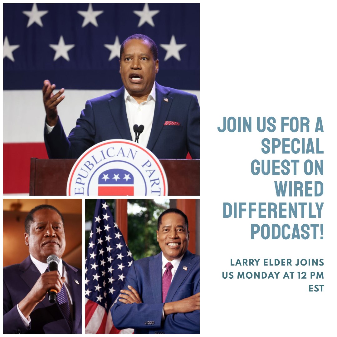 ToddSaylor83's tweet photo. Here's your reminder that Larry Elder will be joining us for a truly candid conversation. Jump into the realm of politics, gain insights, and be a part of a dialogue that promises to be both enlightening and thought-provoking. https://t.co/YFSVS6QGvT