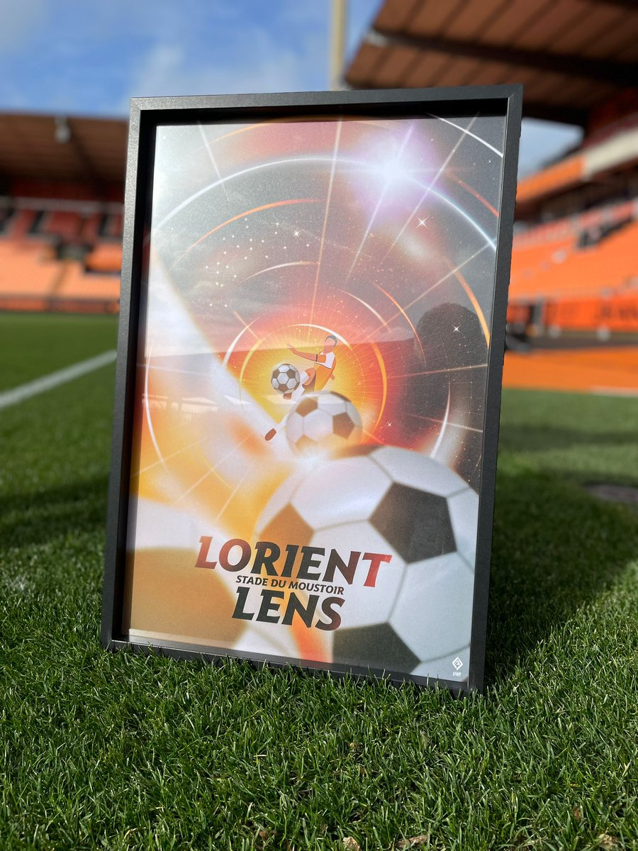 FCLorient's tweet image. Les dernières affiches du match sont en vente cet après-midi à la boutique du stade. #FCLRCL