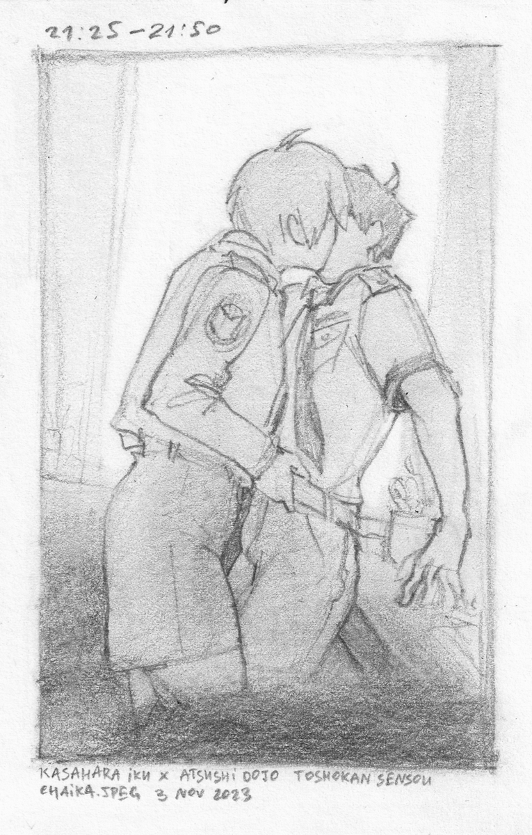 chaikajpeg's tweet photo. here's my contribution to the "library wars" fandom of five people
#図書館戦争 #toshokansensou #librarywars https://t.co/AbKpfBekzm