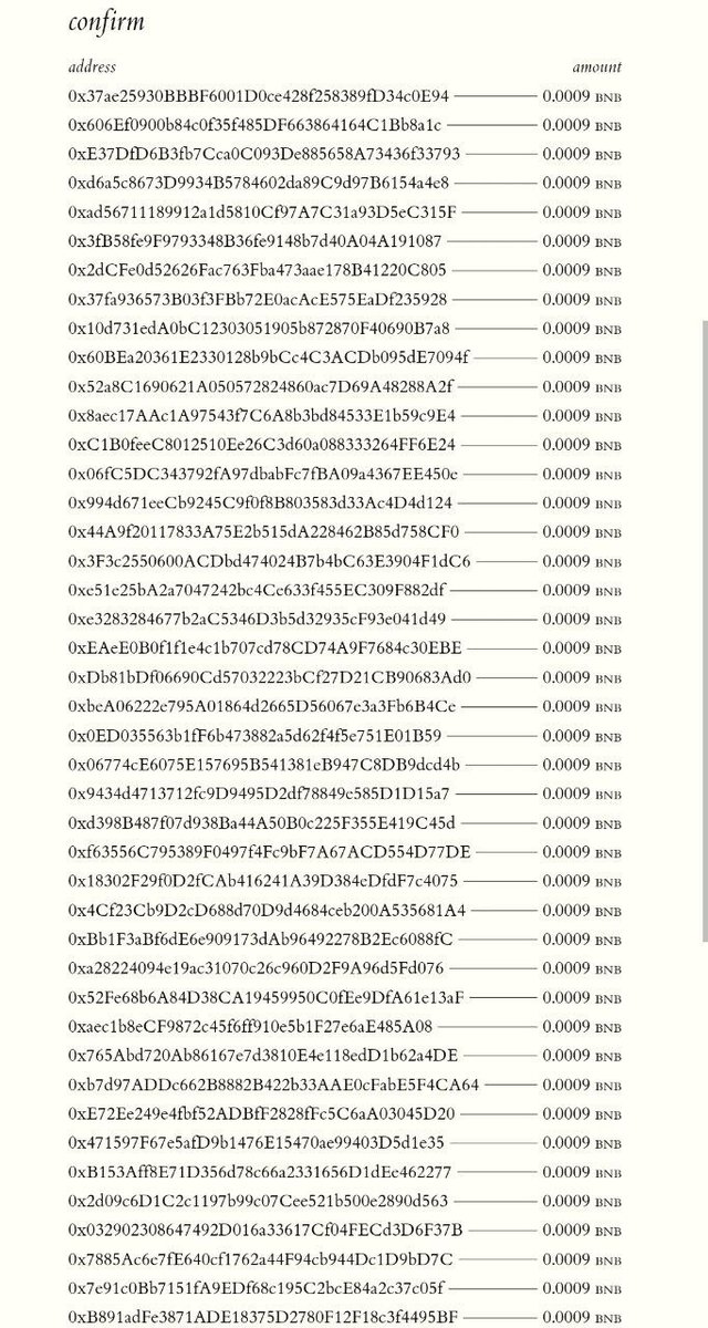 BNB Smart Chain Winning List Has Been Distributed Congratulations Everyone Little But Quality
 Thank you

#BNB #BNBCOIN #BNBSmartChain #ANHTUCTV #GIVEAWAY #AIRDROP #AIRDROPS