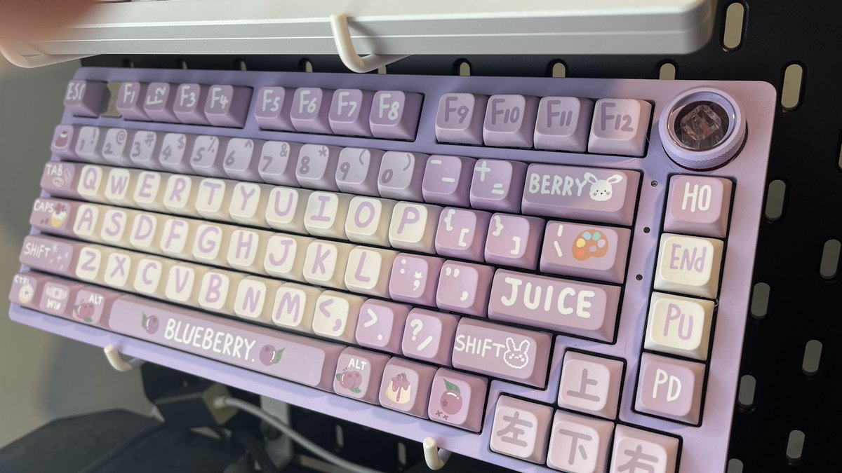 TypeTheKeyboard's tweet image. Leobog Hi75
I love purple！
#keyboard #mechanicalkeyboard #鍵盤 #機械鍵盤