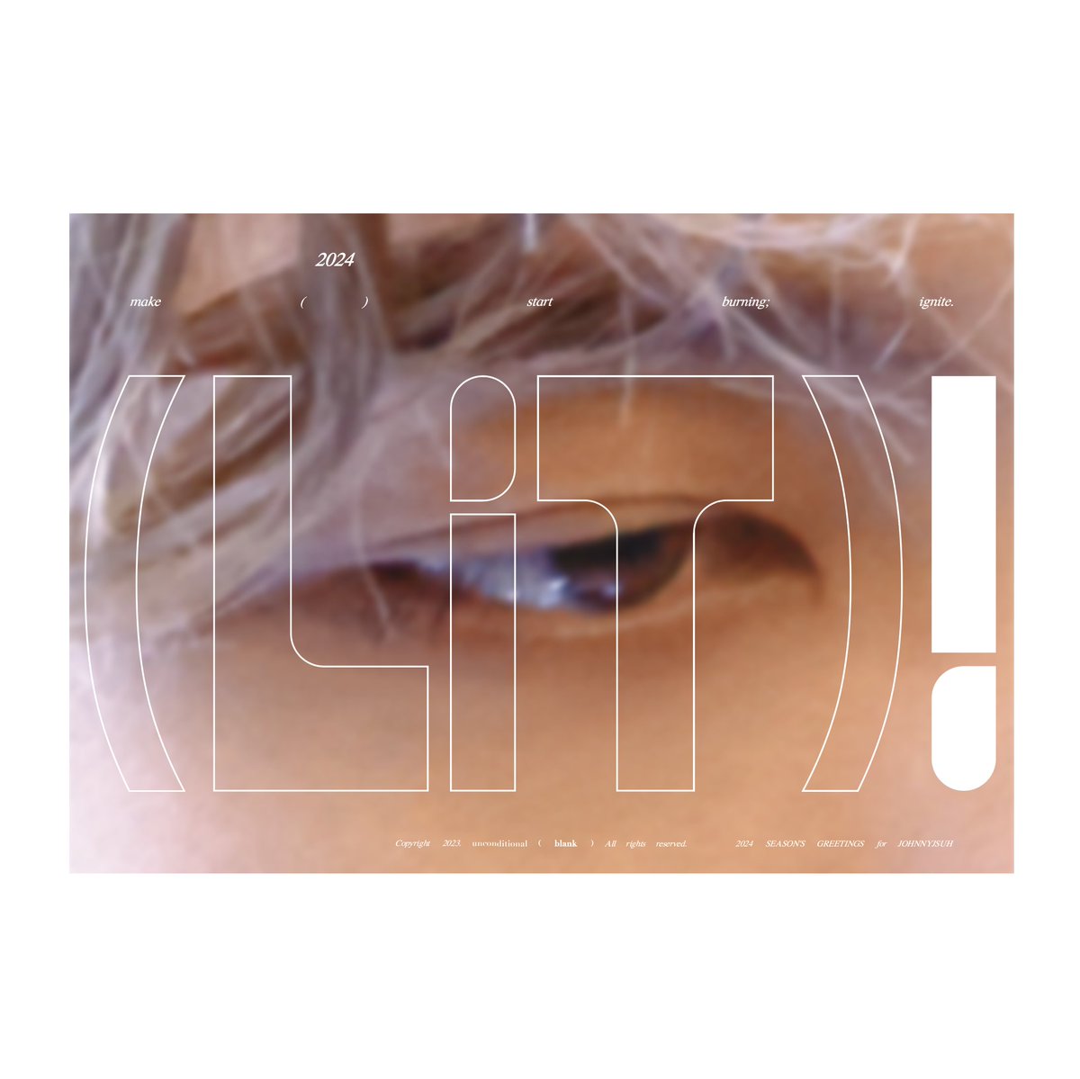 unconditionalJS's tweet photo. 𝟐𝟎𝟐𝟒 𝐒𝐞𝐚𝐬𝐨𝐧'𝐬 𝐆𝐫𝐞𝐞𝐭𝐢𝐧𝐠𝐬 ( LIT ) ! 𝐟𝐨𝐫 𝐉𝐎𝐇𝐍𝐍𝐘

🗓️ 11.06 월 14:09 - 11.10 금 23:59 KST ( Preorder )
🔗 https://t.co/MwFZbcqdHU
✉️ Group Order DM

💚 #RT 추첨을 통해 1분께 캘린더set을 보내드립니다

#쟈니          #JOHNNY
#영호          #ジャニー https://t.co/Kv27yxhGW9