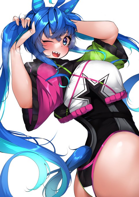 いいおしりの日らしいので水着ツインターボ再掲しちゃう 