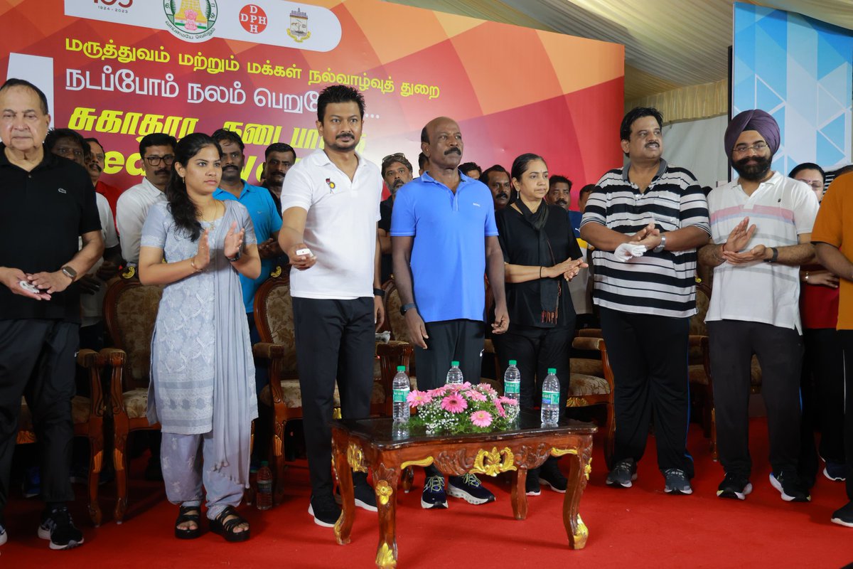 PriyarajanDMK's tweet photo. தமிழ்நாட்டில் உள்ள 38 மாவட்டங்களிலும், நடைபயிற்சியை பொதுமக்கள் எந்த தடையும் இன்றி, பசுமையும் - சுகாதாரமும் நிறைந்த சூழலில் மேற்கொள்ள ஏதுவாக தமிழ்நாடு மருத்துவம் மற்றும் மக்கள் நல்வாழ்வு துறை சார்பில்  8KM நடைபயிற்சி Health Walk என்னும் திட்டத்தை சென்னை பெசன்ட் நகரில் இன்று காலை.. https://t.co/ofVaN4jGX7