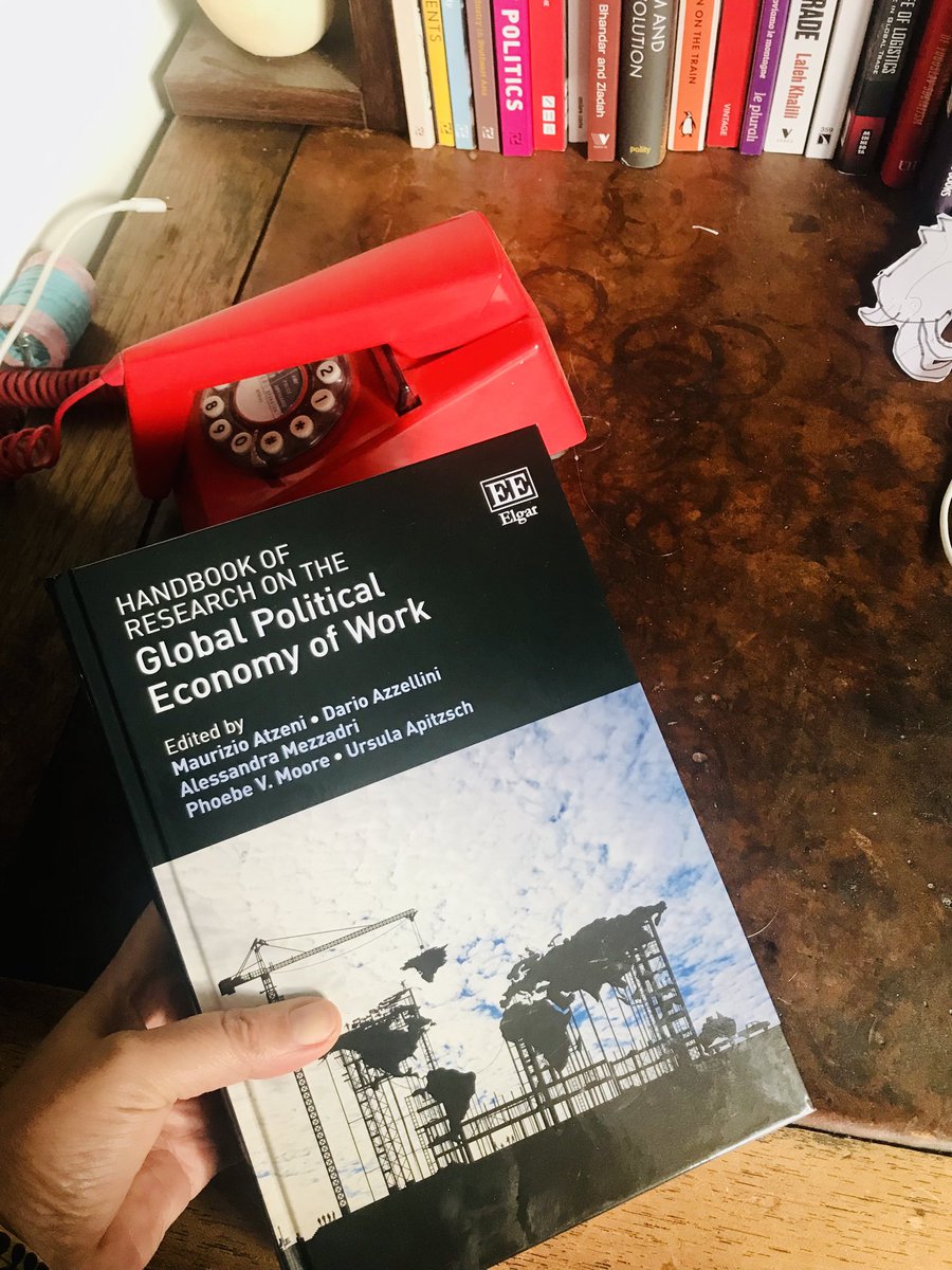 And here it is! The mammoth finally arrived ♥️✊🏼! Labour of love edited with Dario Azzellini, Maurizio Atzeni, Phoebe Moore and Ursula Apitzsch. With great chapters by a huge dream team! Please academic friends, order it for your library! 1/2