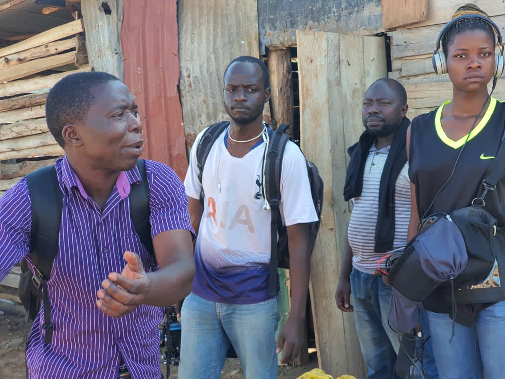 Go slow  MEN AT WORK  , the making of #The posho hunt which is premiering 17th December @ Club Ambience. Contact 0752965549 to book your ticket.
#mysistersblood
#theposhohunt