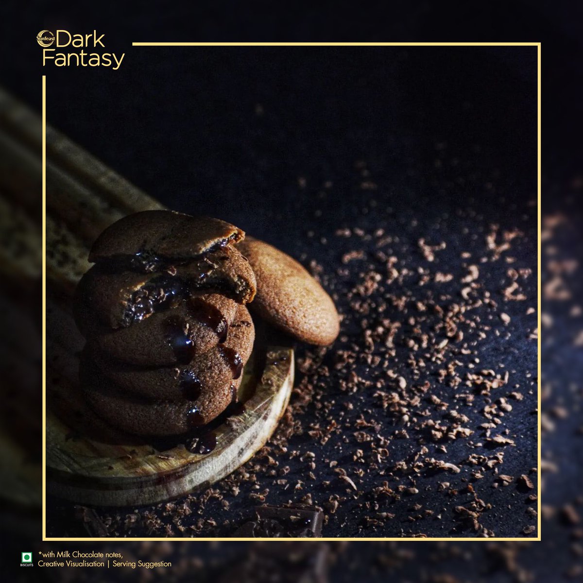 SDarkFantasy's tweet photo. #kalarang_16 blessing our feed this Saturday!😍 We can't stop Fantasizing about some Choco Fills 🍪🤤
#SunfeastDarkFantasy #DarkFantasyChocofills #FantasyFeature #Cookies #Mouthwatering #SweetTooth #SweetCravings #Choco #Fantasy https://t.co/FZtfR1pGMe