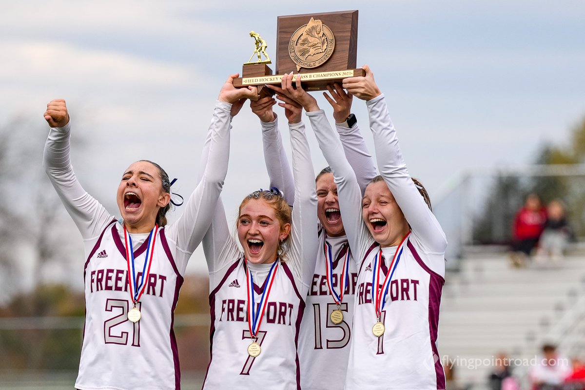 Congrats to <a href="/mwlaxer/">Marcia Wood</a> and the Freeport Field Hockey team for their Maine State Class "B" Championship!  Awesome game, awesome athletes....