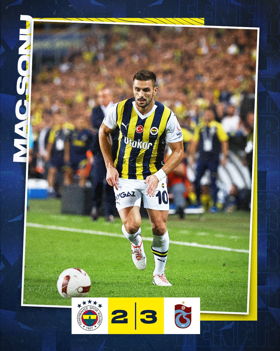 Maç sonucu: Fenerbahçe 2-3 Trabzonspor