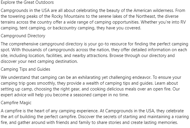 CampgroundOk's tweet photo. #campgrounds in the USA are your best resource for all things #rvpark included to have a great #campingweekend and #campsite in the USA. Whether you're an experienced #camper or a newbie looking to start your camping journey, Redtail Campground News https://t.co/Pn638CAOQq https://t.co/idQLRNPrgJ