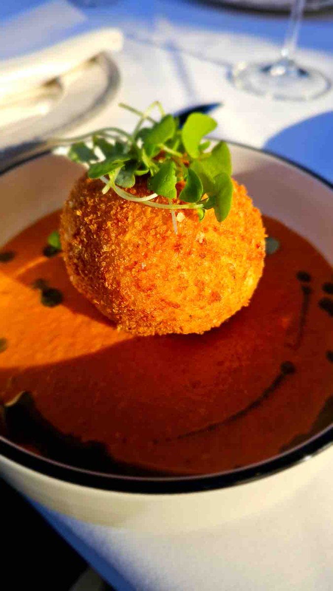 Weekend Specials at The Sardine Factory: Ahi Tuna Poke and Dungeness Crab Arancini