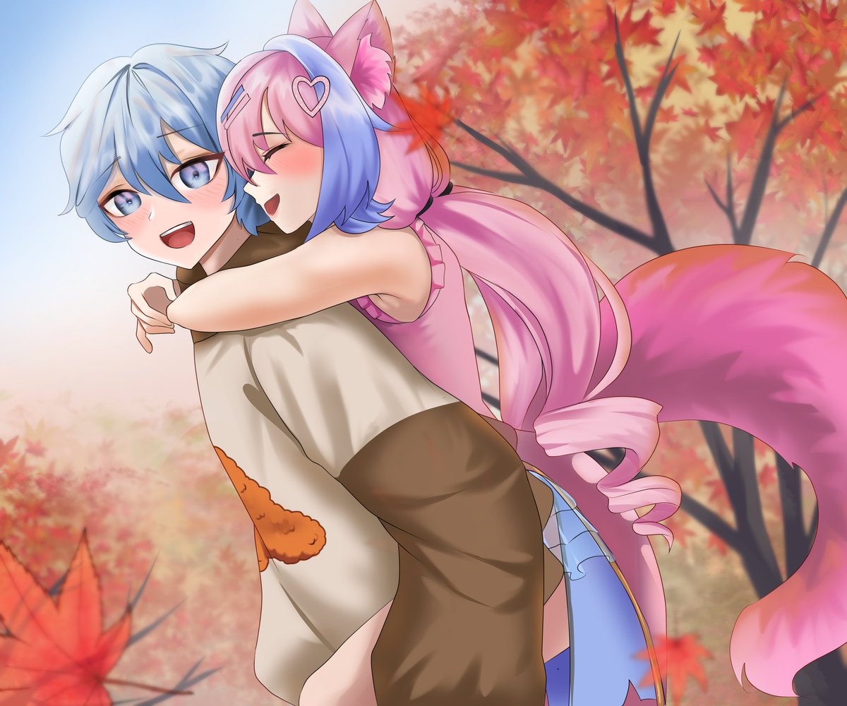 Nerosune's tweet photo. 🌸I just adore my friends!~ 🌸@uhKastro

#Vtuber #VtuberEN #VTuberUprising #VTUBERSUPPORTCHAIN #Friends https://t.co/6wDB6unmlH