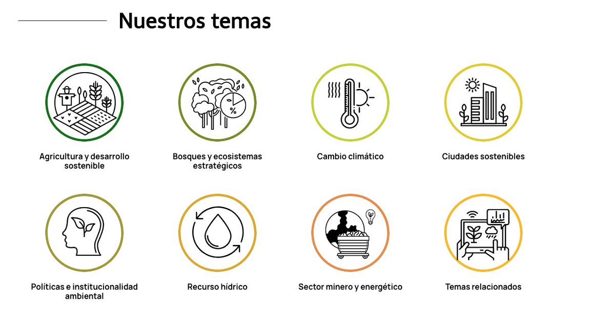 La página web del Foro Nacional Ambiental es un indispensable medio de consulta sobre el pasado, presente y futuro del medio ambiente en Colombia. Allí se encuentran los videos de los foros, las 13 cátedras sobre el futuro ambiental de América Latina. libros y 100s  de documentos