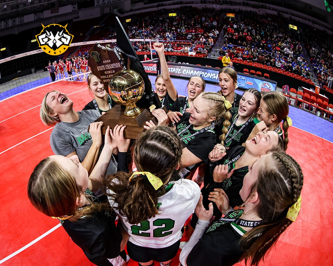 NBGX3Media's tweet photo. FEARLESS AND FIRST
11-4-23 The Wonewoc-Center volleyball team staved off elimination after trailing 0-2 to Wausau Newman in the Division 4 state title game to earn a 3-2 win and the school's first-ever state championship in any sport.
#wcwolves #wisvb https://t.co/aVucQ23ybE