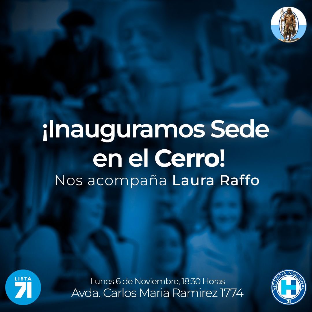 impulsociudad_'s tweet photo. Inauguramos nueva sede en el Cerro. 

Junto a @lauraraffo y @sumar_uy.

Juntos sumamos compromiso y responsabilidad.

@lista71 https://t.co/v2G5A5uhcI