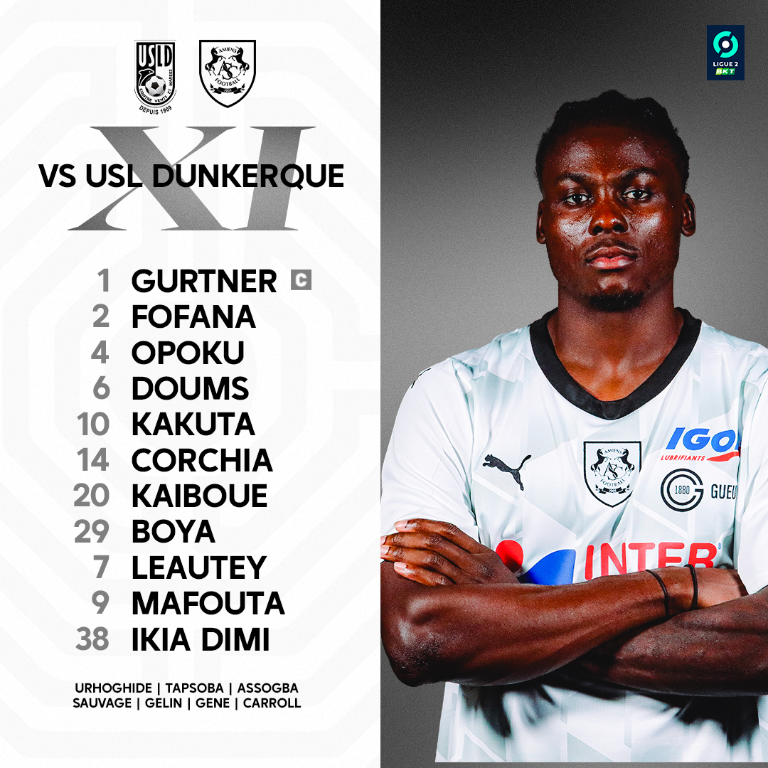 Amiens SC (@amienssc) on Twitter photo ⌛️Plus que 25 minutes à patienter ! Voici les onze amiénois qui débuteront ce soir face à Dunkerque ! #TeamASC ⌛️Plus que 25 minutes à patienter ! Voici les onze amiénois qui débuteront ce soir face à Dunkerque ! #TeamASC