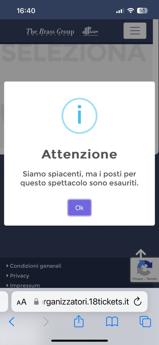 Grazie con tutto il mio cuore… non ci sono più posti disponibili #soldout 

A tutti coloro che hanno acquistato il biglietto ci vediamo domani al Blue Brass Jazz Club alle 18.30 con i miei compagni di viaggio 

Andrea Rea 🎹  
Dario Rosciglione 🎻
Amedeo Ariano  🥁

Vi abbraccio