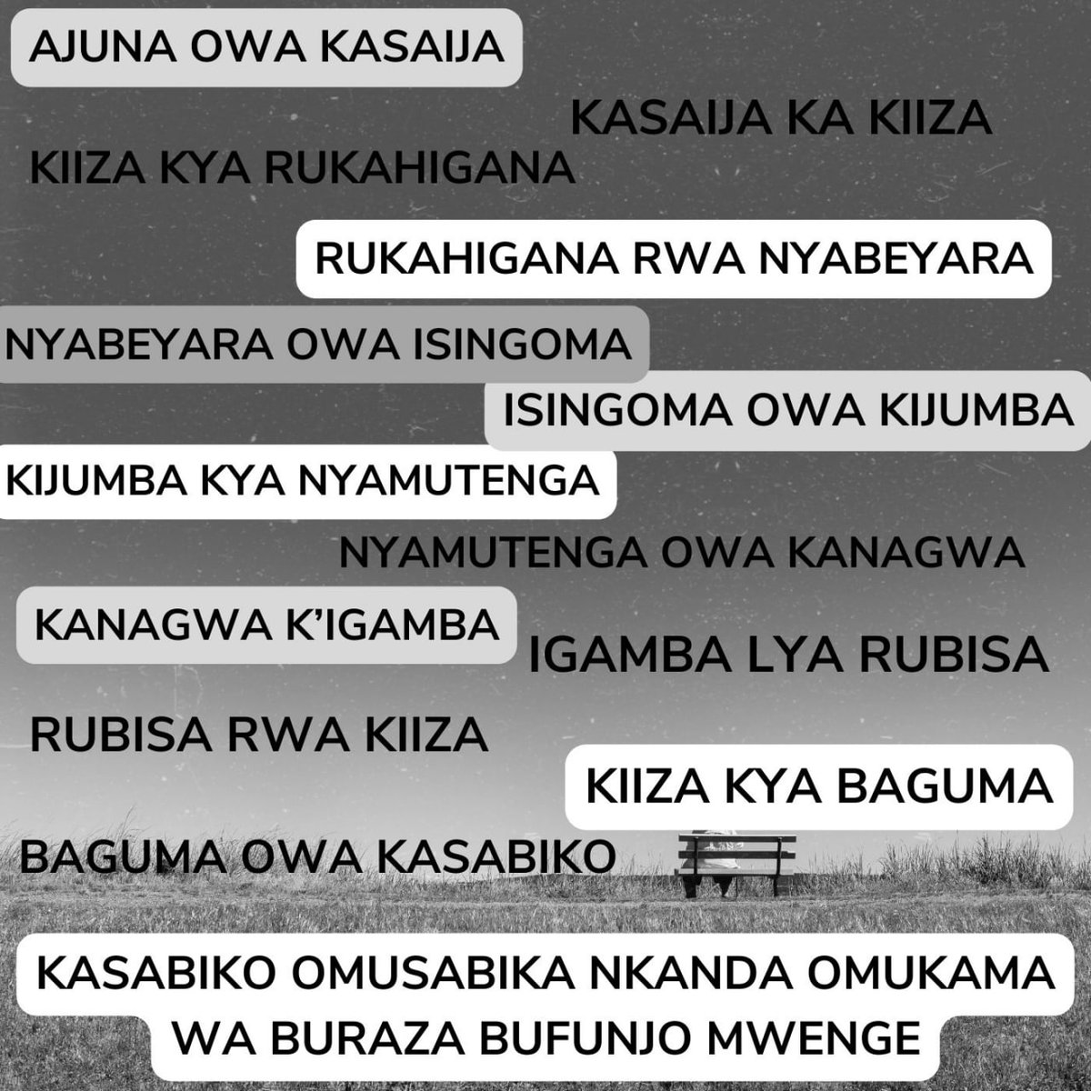 Planned mutooro mwijukuru wa isaza waraga rugambanabato