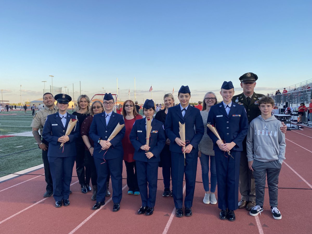 Had a great time celebrating senior cadets last night!  Better with a Cougar VICTORY!