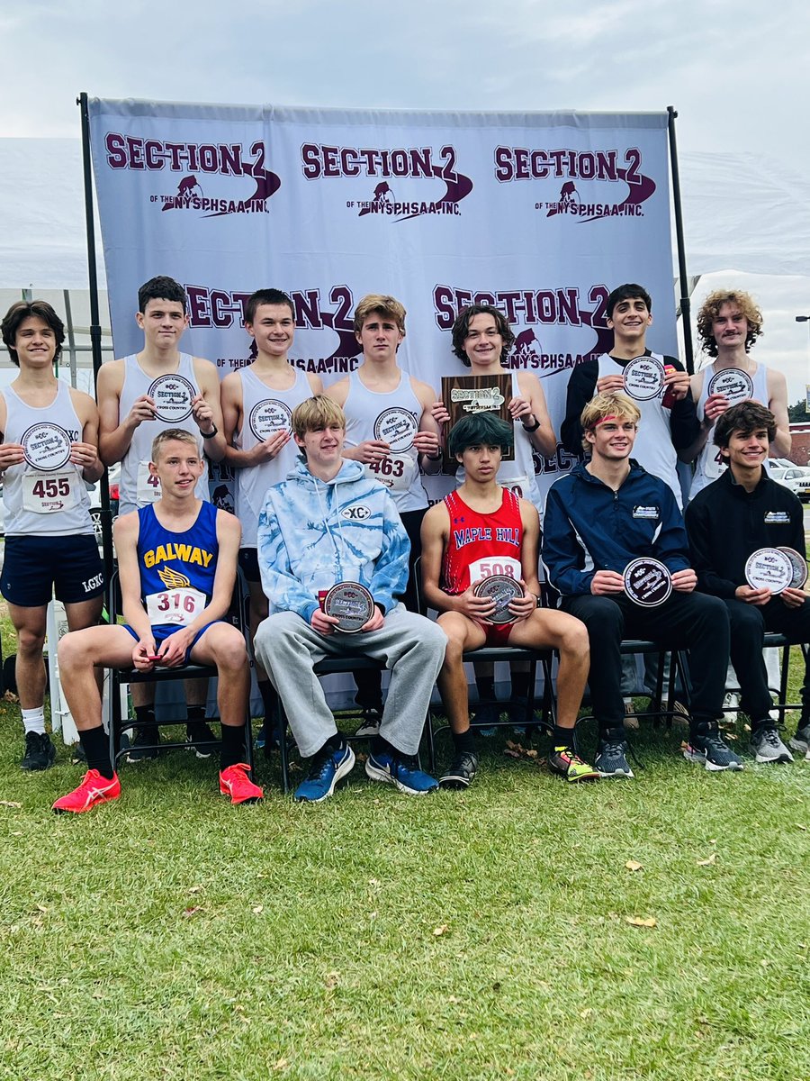 Sect2athletics's tweet image. Final Results (Top 5) for Boys Class D
1- Anthony Zazzaro (Stillwater)
2- Brody Olden (Warrensburg)
3- Kaedan Leonidas (Maple Hill)
4- Tim Oliver (Stillwater)
5- Simon Evans (Galway)
Team Winner: Lake George