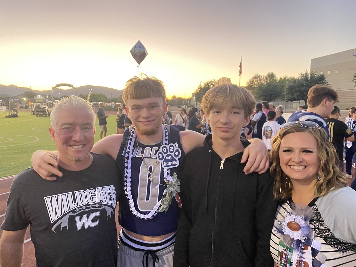 Was not the way I  had imagined my senior season to go going 2-8, as a team we all faced adversity with injuries and so much more, but it has taught me so much and I’m forever grateful of my coaches, my parents, and my little brothers who have believed in me since day 1 freshman