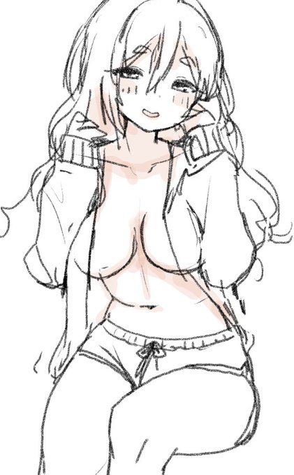 やっぱ水着だよな～ってボツになった裸パーカードルフィンパンツポーラちゅわん 