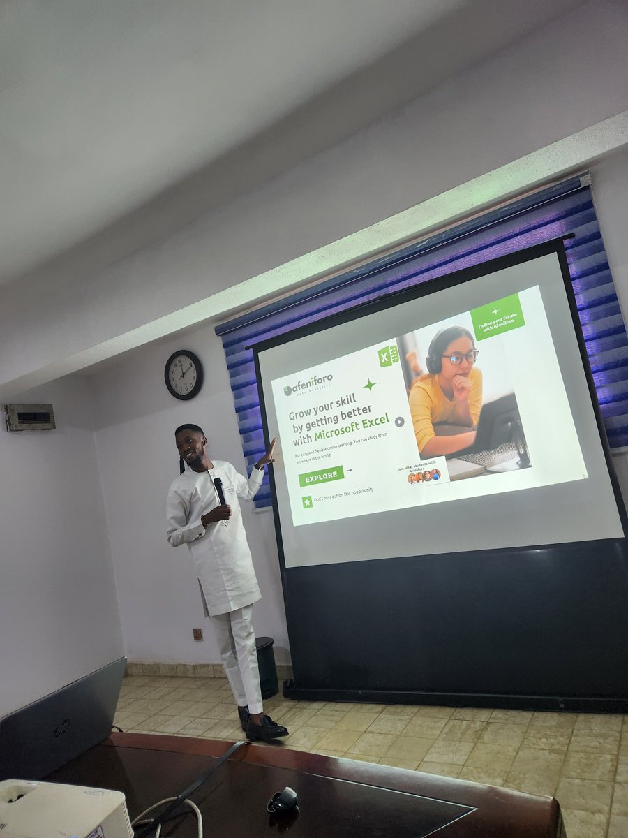 Afeniforo_'s tweet photo. I'm committed to this cause. Turning a novice into a power users of Microsoft Excel.

Send me a DM. Let's discuss how I can help you achieve your desires.

You can also subscribe to my Youtube channel.
https://t.co/OX16WqOhZd https://t.co/uf0TkCXjHU