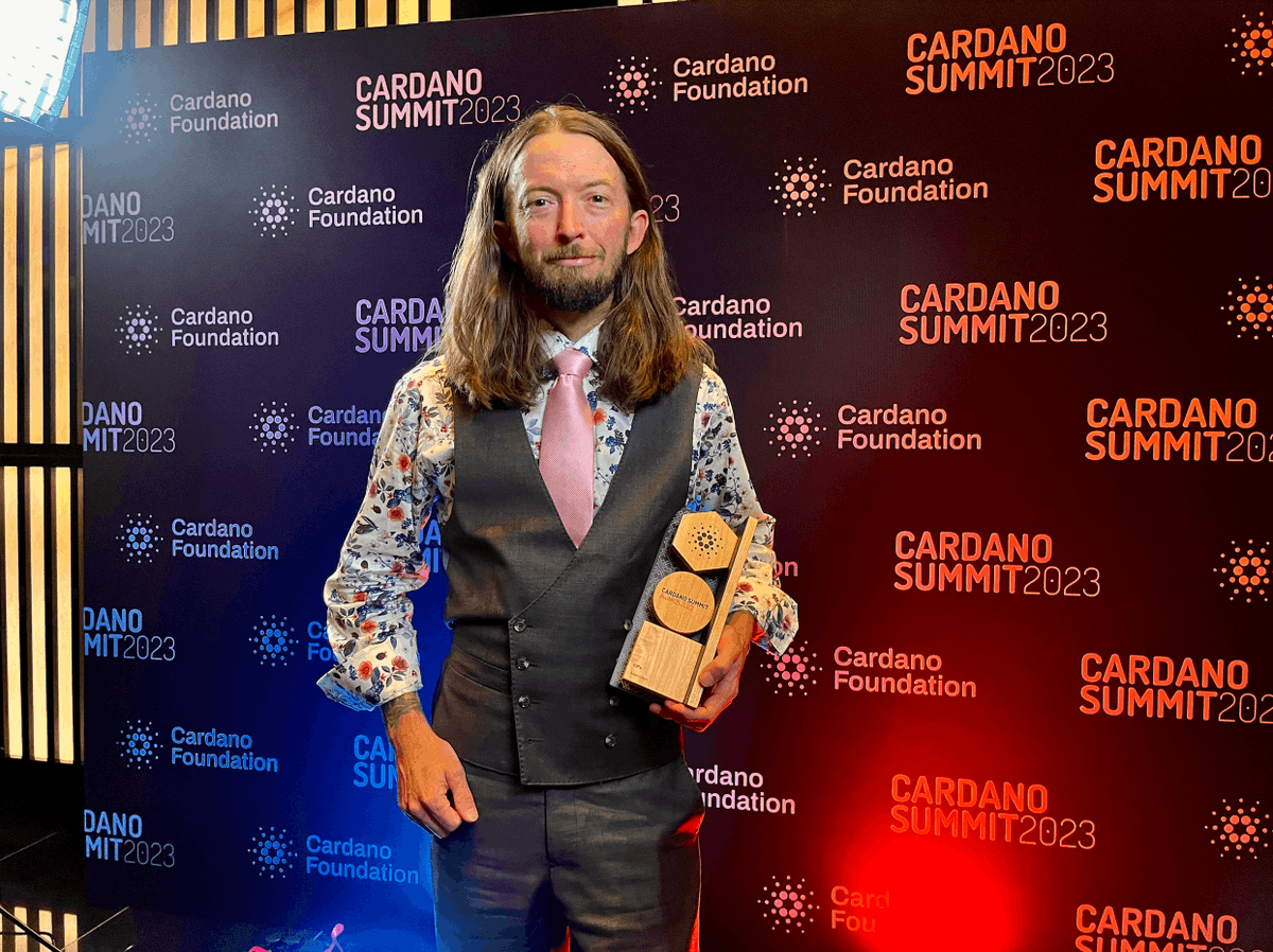 🎉 CIPs Winner

👏 Congratulations to <a href="/adamKDean/">Adam Dean</a>

🏆 Voted by the #CardanoCommunity for their Cardano Improvement Proposal (CIP) that seeks to significantly enhance the Cardano protocol.

#CardanoSummit2023