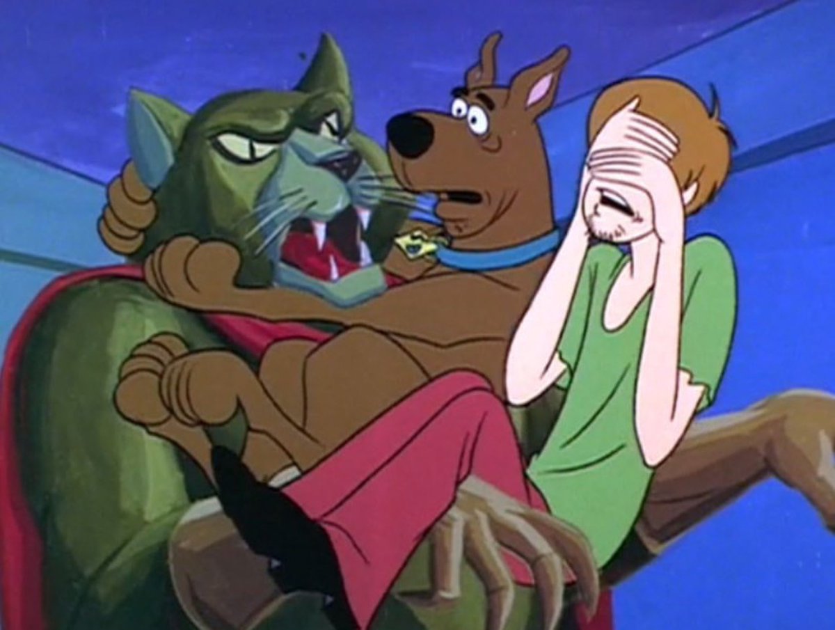 ScoobyandCam's tweet photo. Happy 45th Anniversary to “Make a Beeline Away from that Feline”. This episode is from “The Scooby-Doo Show” Season 3, episode 9. This episode aired on November 4th, 1978 on ABC
#ScoobyDoo #TheScoobyDooShow #CatCreature #Fred #Velma #Shaggy #Daphne https://t.co/Vr4mKHWcO6