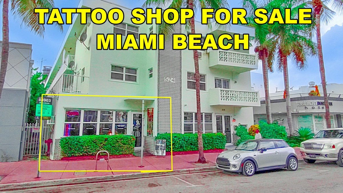 David_Sells_Mia's tweet photo. TATTOO BUSINESS FOR SALE
*** AAA PRIME LOCATION *** ** EVERYTHING INCLUDED ***
🚩 FOR SALE $165,000
524 Washington Ave MIAMI BEACH FL 33139
DAVID ERRANTE’S DIRECT NUMBER IS: (786) 506-0783 CALL TODAY! #miamibeach #360realty #360realtysells #daviderrante #davidsellsmiami https://t.co/5KkJHmoWAQ