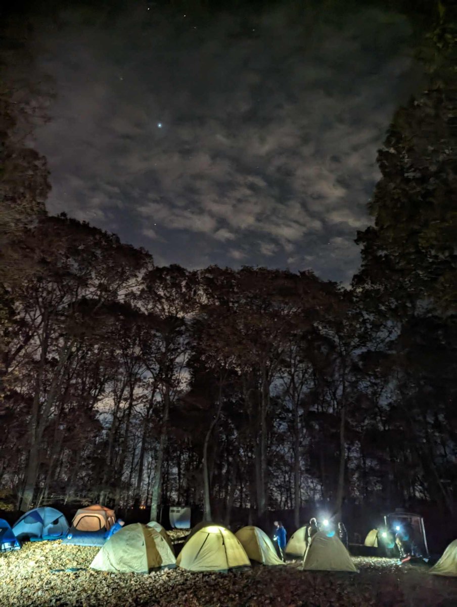 Troop44's tweet photo. Great sky over camp last night #scouting https://t.co/045M87C1yJ