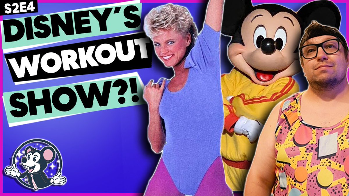 ModernMouseInc's tweet photo. 🚨NEW VIDEO🚨

https://t.co/VzGY1Uzou2
Disney's Mousercise &amp; the Importance of the 1980s Exercise Craze

A deep dive into one of Disney Channel's first shows, the changing gender dynamics of the '80s, and the craze that made legwarmers and sweatbands stylish!

#Disney #aerobics https://t.co/iE6wFef1PY