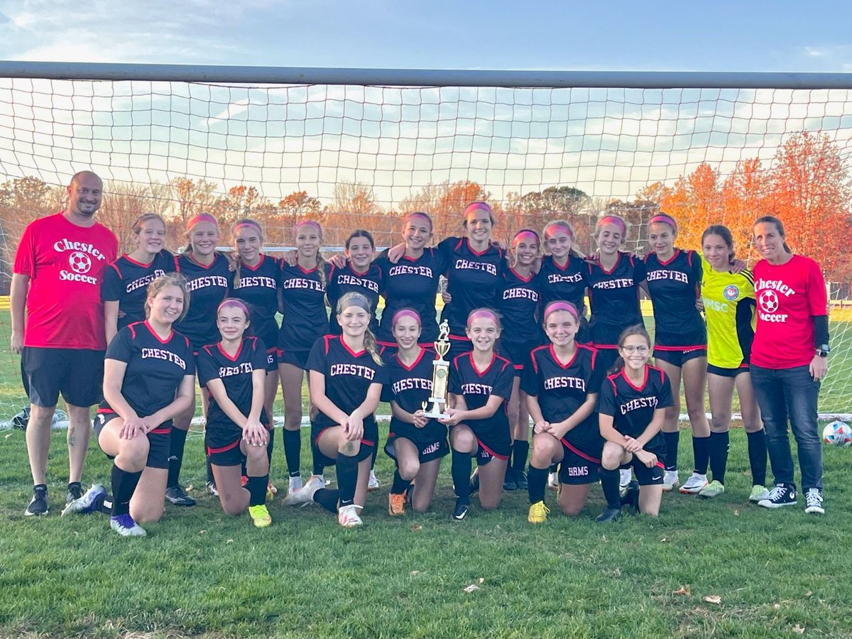 WeAreChesterNJ's tweet image. Congratulations to the BRMS Girl's Soccer Team for winning the Morris County Group II Championship by a score of 2-0 over Florham Park. Go Bulldogs! #WeAreChesterNJ