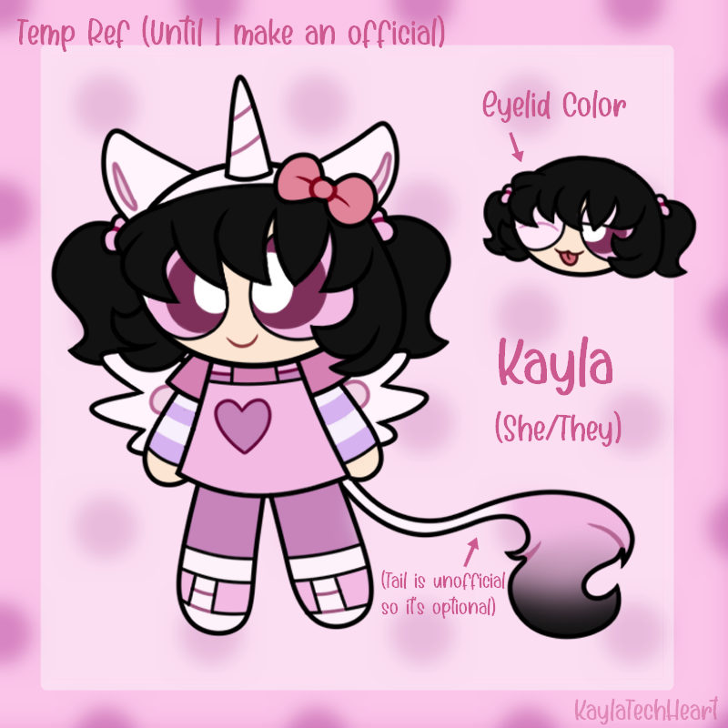 KaylaTechHeart's tweet photo. Made a new temp ref of my puffsona. Hope ya guys like! #PowerpuffGirls #powerpuffs #ppg #ppgclassic #powerpuffgirlsclassic
#powerpuffgirls1998 #ppg1998 #ppg2016 #powerpuffreboot #ppgreboot #powerpuffocs #ocsbase #unicorns https://t.co/EWNVxYwk9a