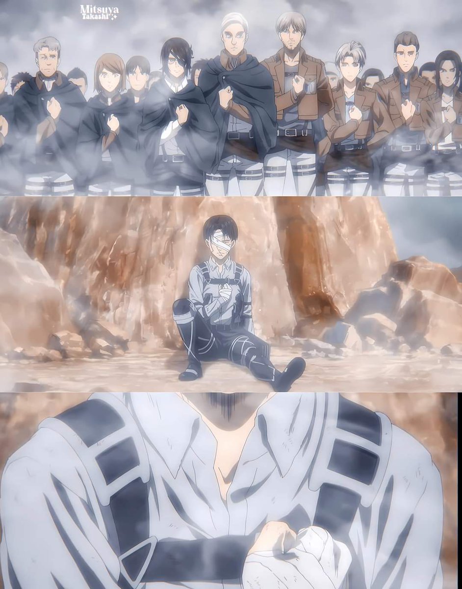 Fue un gusto seguir esta historia desde el principo
Entreguen sus corazones 
#ShingekiNoKyojin