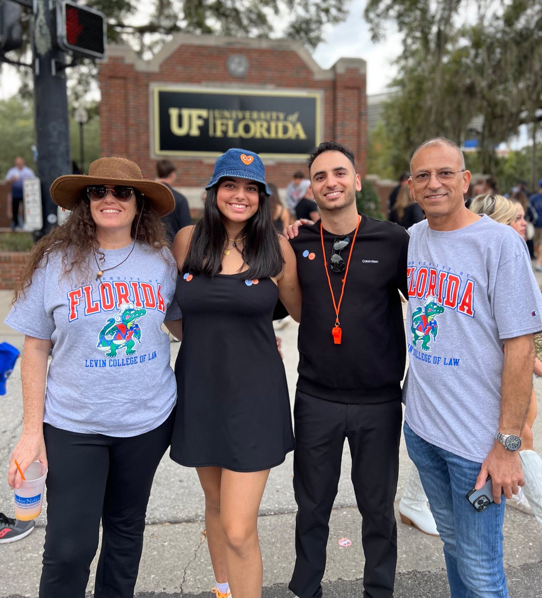Roei Golan, MD (@roei_golan7) on Twitter photo Thrilling weekend in Gainesville!
Virtually interviewed with <a href="/UF_Urology/">UF Urology</a> 🖥️, attended Game Day Parents Weekend with my sister, a current <a href="/UF/">FLORIDA</a> student 🏈, and celebrated as she's set to start <a href="/UFLaw/">UF Levin College of Law</a> school next year! 👩⚖️⚖️ Thrilling weekend in Gainesville!
Virtually interviewed with <a href="/UF_Urology/">UF Urology</a> 🖥️, attended Game Day Parents Weekend with my sister, a current <a href="/UF/">FLORIDA</a> student 🏈, and celebrated as she's set to start <a href="/UFLaw/">UF Levin College of Law</a> school next year! 👩⚖️⚖️