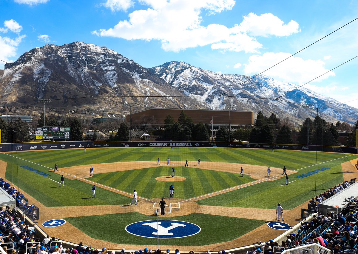 Might be the nicest backdrop in college baseball