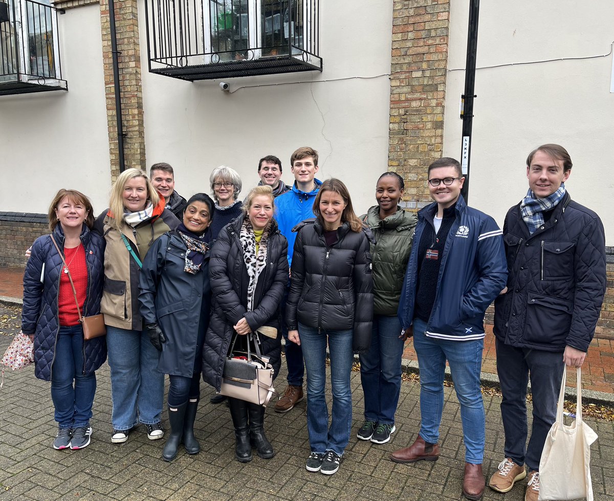 Fabulous CWO Eastern Region Action Day today in Ely, Cambs - supporting SoS Lucy Frazer, MP for SE Cambs at the launch of her General Election ‘24 campaign - which is being organised brilliantly by @FreddieDowning_ @cwowomen @CWOEastern @lucyfrazermp @CUCA #ToryDoorstep