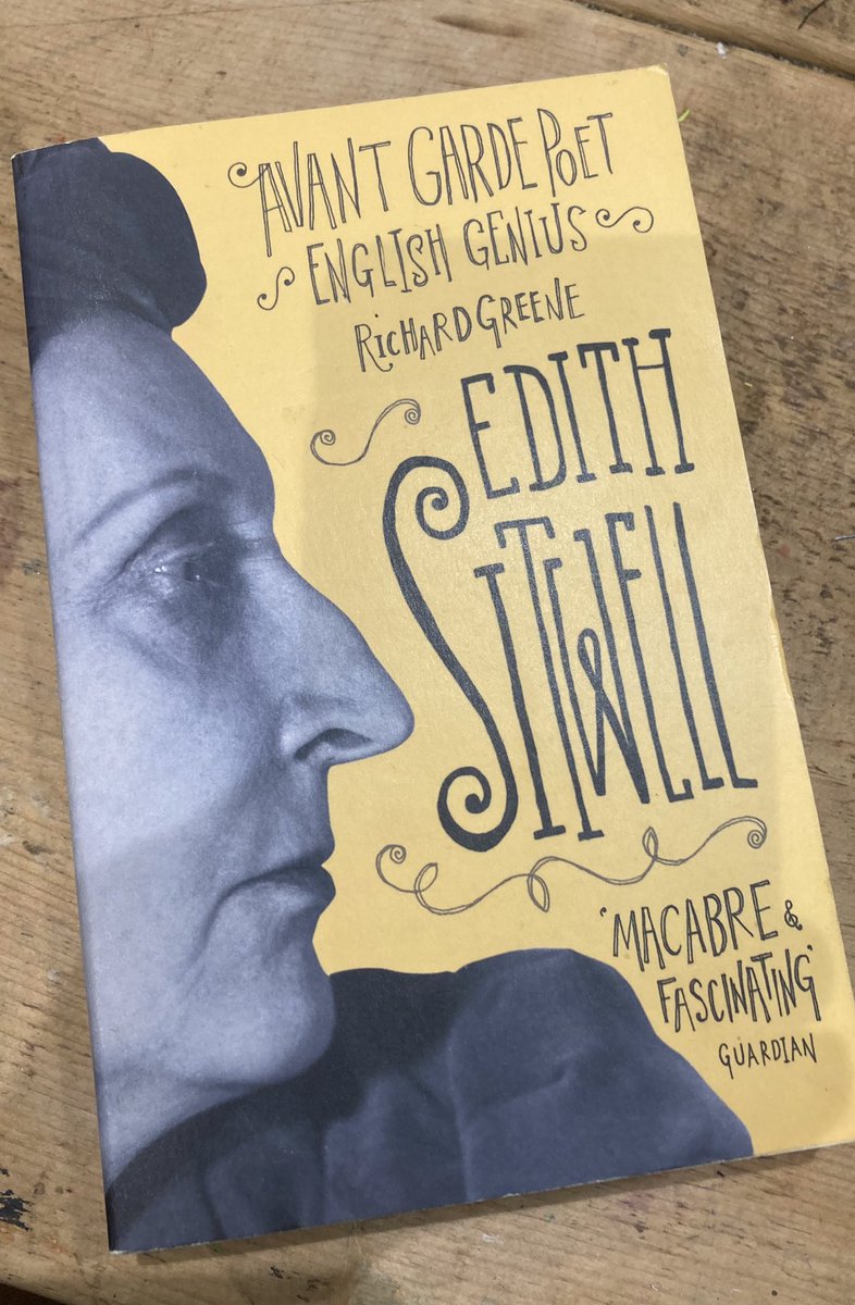 JohnHamilton17's tweet photo. @MissPokeno brought this today - reminded me of you. Did you ever finish your book on #edithsitwell ? https://t.co/buc1aC9z2u