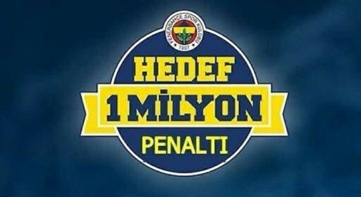 Hedef 1 milyon penaltı #FBvTS
#KadıköydeKaraGece