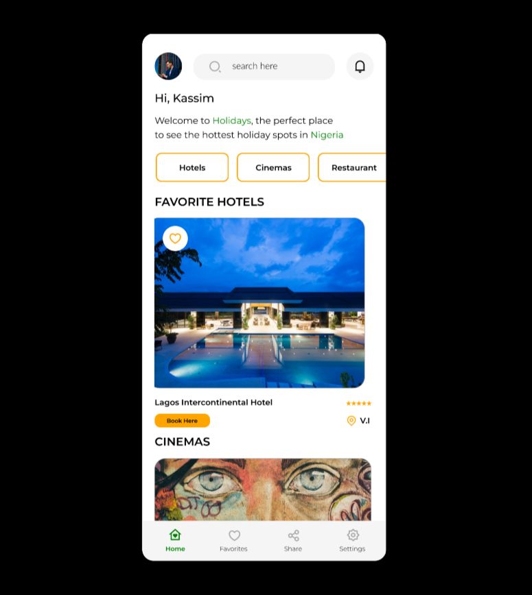 graffiti006's tweet photo. #weekenddesigns
An app to see the most trendy places to visit in Lagos.
#figma #uiux https://t.co/dkZDSR6Obe