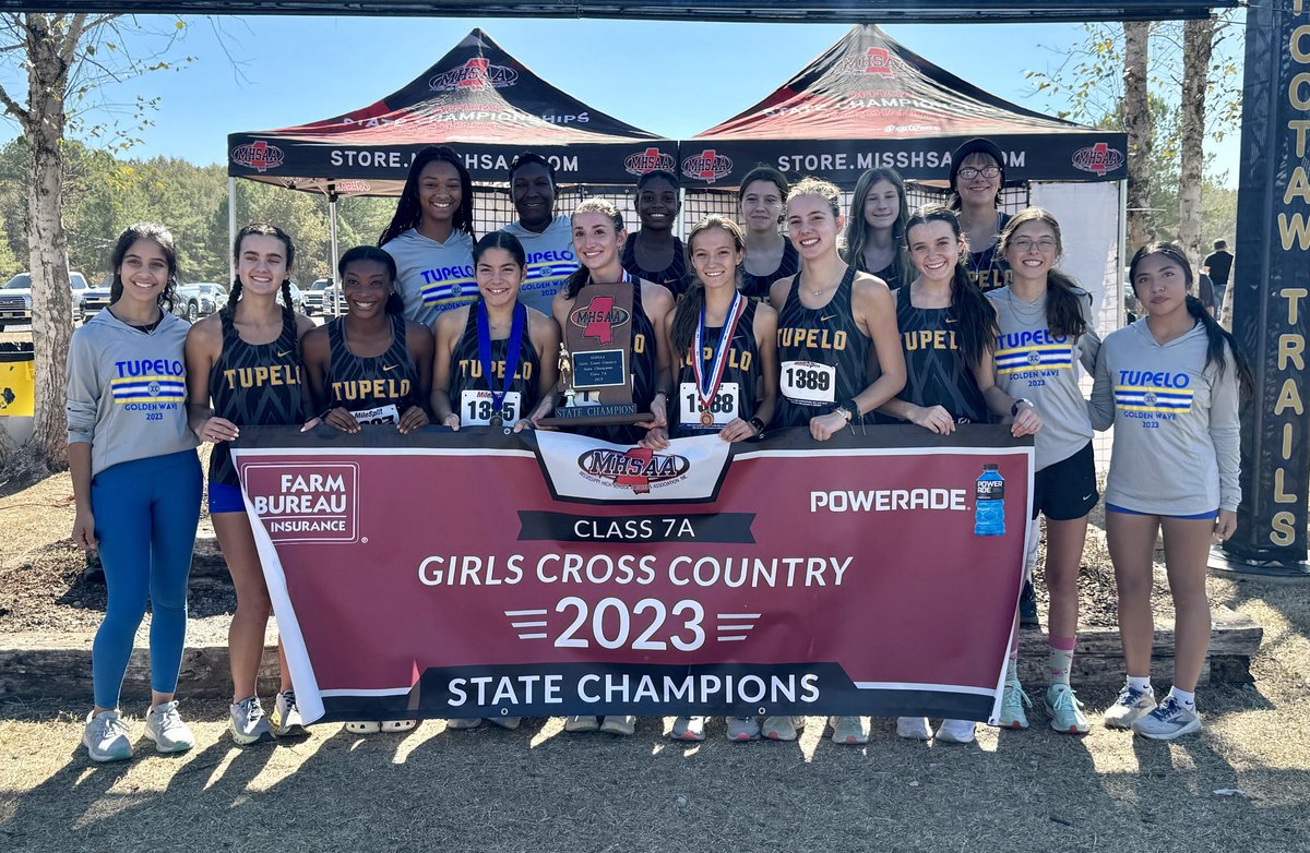 tupeloschools's tweet photo. Big day for ⁦@XCTupelo⁩, with the girls winning it all and the boys placing second. #TPSD #FloodWarning 🥇🥈 https://t.co/CkuWtufVXF